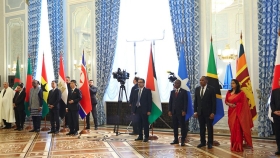 Уручэнне даверчых грамат пасламі замежных дзяржаў