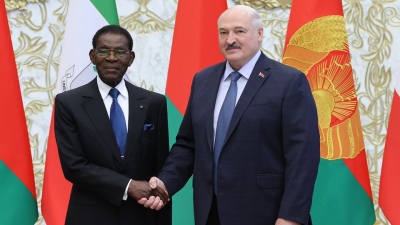 Перамовы з Прэзідэнтам Рэспублікі Экватарыяльная Гвінея Тэадора Абіянгам Нгемай Мбасага