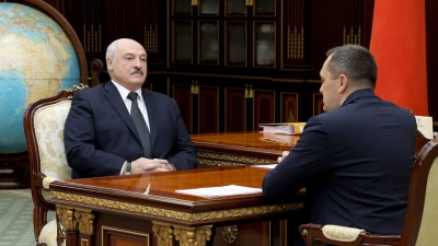 Даклад старшыні Віцебскага аблвыканкама Аляксандра Субоціна