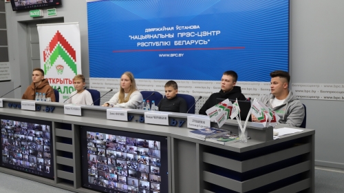 Открытый диалог &laquo;За наше счастливое детство&raquo; с приглашением детей из Донбасса, находящихся на оздоровлении в Республике Беларусь