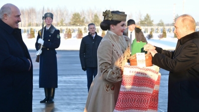 Переговоры с Президентом России Владимиром Путиным