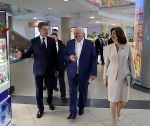 Наведванне гандлёвага цэнтра "Сталіца" ў Мінску