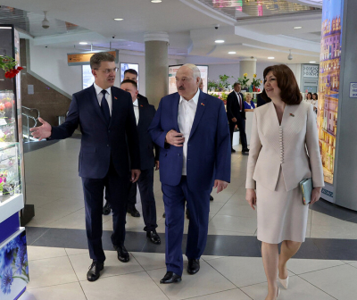 Наведванне гандлёвага цэнтра "Сталіца" ў Мінску