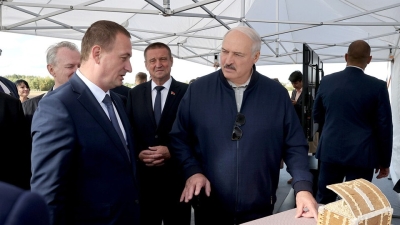 Рабочая паездка ў Крупскі раён Мінскай вобласці