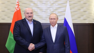 Переговоры с Президентом России Владимиром Путиным