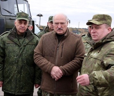 Посещение общевойскового полигона Обуз-Лесновский в Брестской области