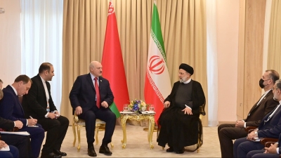 Сустрэча з Прэзідэнтам Ірана Эбрахімам Раісі