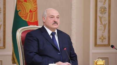 Сустрэча з губернатарам Мурманскай вобласці Расіі Андрэем Чыбісам