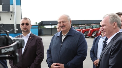 Рабочая паездка ў Мядзельскі раён Мінскай вобласці